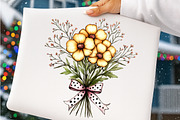 Yellow Flowers Spring Clipart, an Illustration by SinaCreation (Thumbnail 10 of 11)