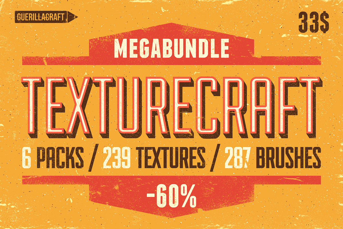 TEXTURECRAFT  Megabundle -60% SALE, a Texture Graphic by Guerillacraft (Photo 1 of 10)