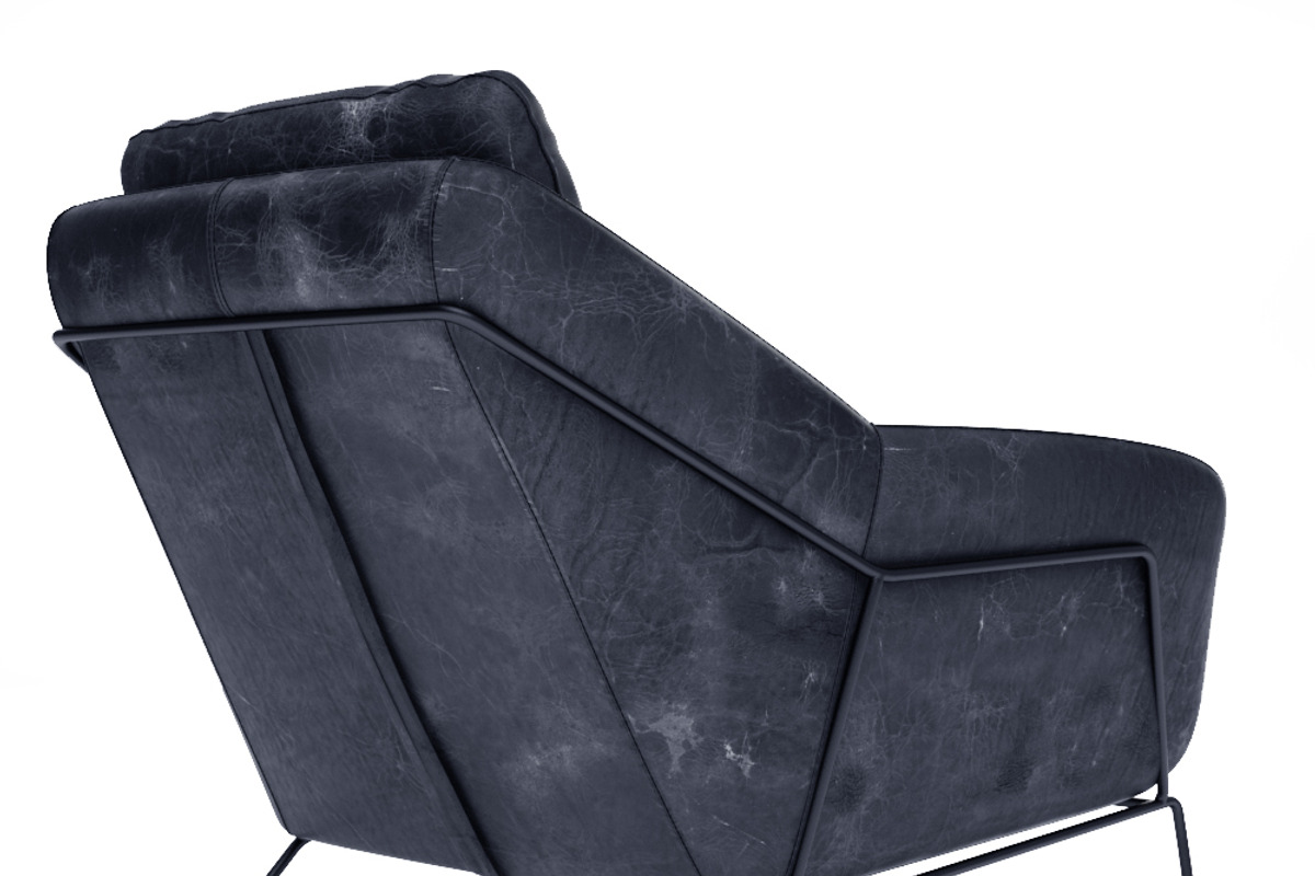 METL LOUNGE CHAIR Industry west, a Furniture 3D Model by NOMODOL (Photo 2 of 11)