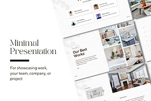 Minimal Interior Design Presentation