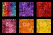 Colorful Grunge Digital Paper, a Pattern Graphic by Chromolume Studio (Thumbnail 3 of 28)