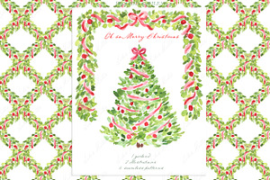 Oh So Merry Christmas Red White Bow, a Graphic by LABFcreations