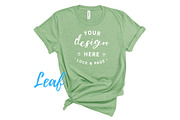 Bella Canvas TShirt Mockups On White, a Shirt Mockup by lock and page (Thumbnail 23 of 92)