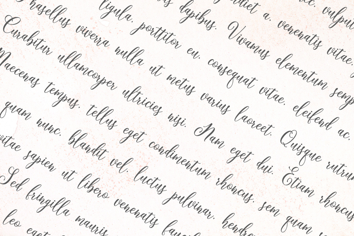 Rosallia, a Script Font by Amarlettering (Photo 6 of 7)