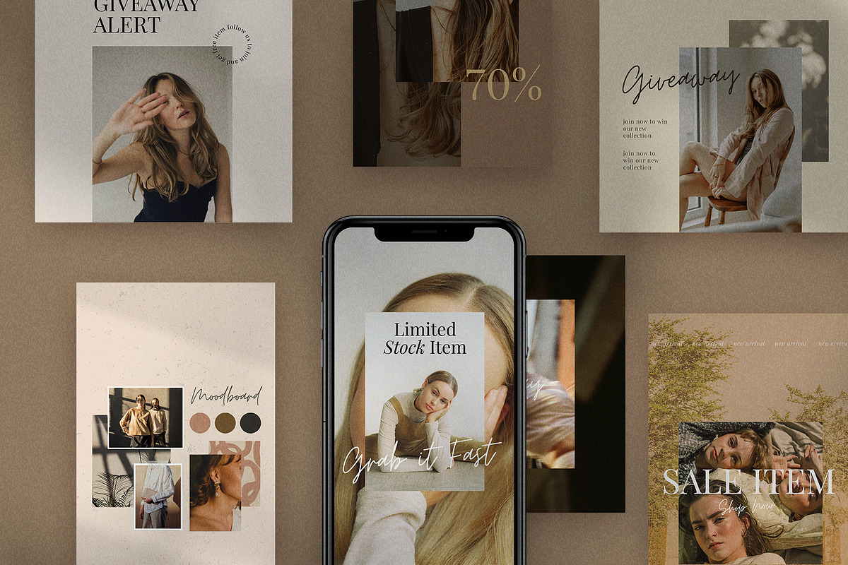 Fiersa Social Media Templates, a Social Media Template by Creavora (Photo 10 of 12)