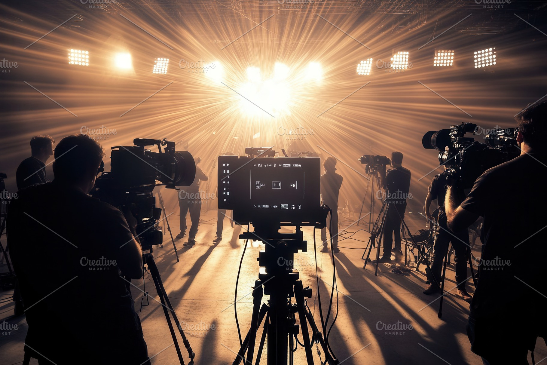 Commercial film making set, a Photo by Pavel_design
