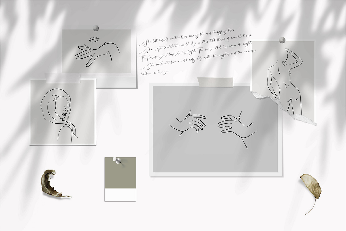 Women's Line Art Illustrations, a Person Illustration by La Petite Line Art (Photo 12 of 17)