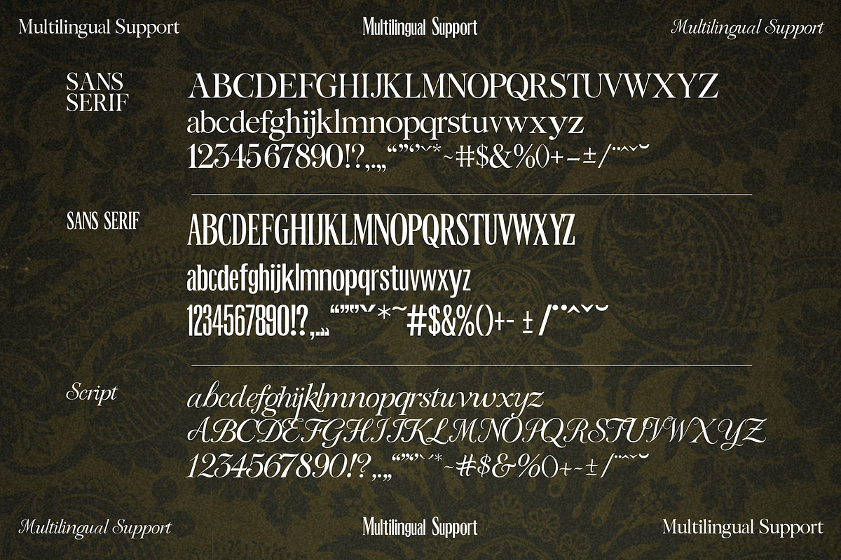 Maison Galliard – Elegant Font Trio, a Script Font by Creacy Studio (Photo 10 of 10)