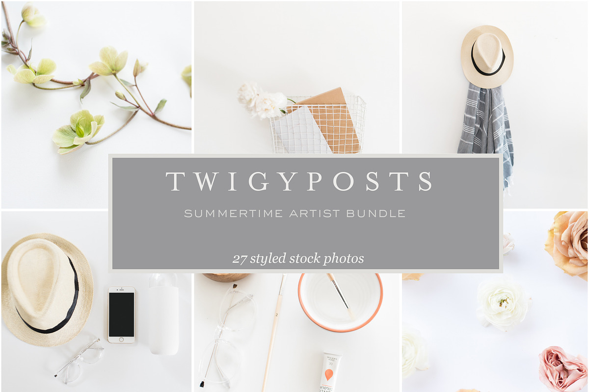 Summertime Artist Stock Photo Bundle, a Social Media Template by JanaBishopCollection (Photo 2 of 8)