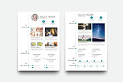 Resume/CV Template 4 Pack, a Resume Template by Rystudio (Thumbnail 3 of 5)