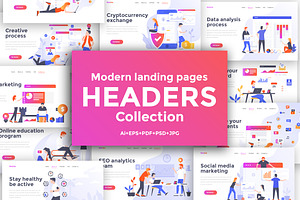 Landing page templates
