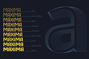 Anjara ~ Modern Font Family, a Sans Serif Font by 611 Studio (Thumbnail 5 of 7)