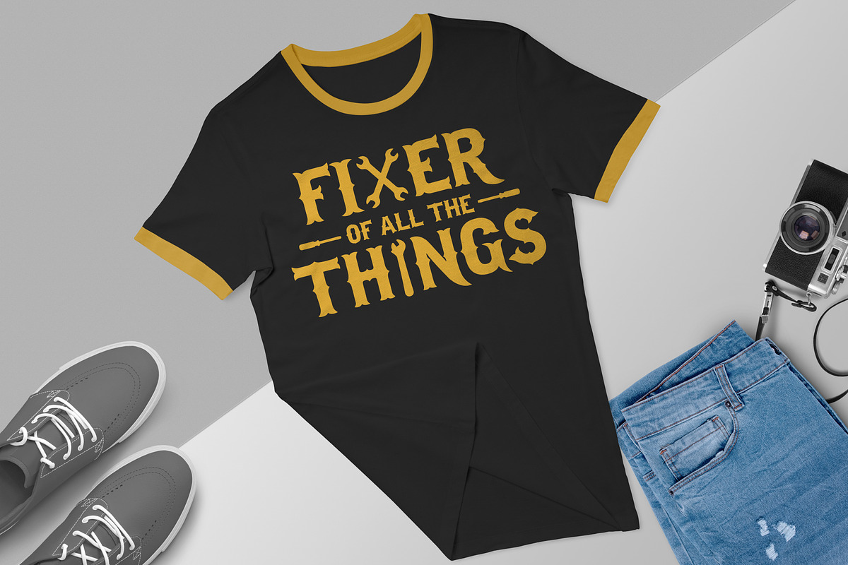 Fixer Of All The Things Shirt Design, a Graphic by Vector Portal (Photo 1 of 5)