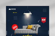 Furniture Social Media Banner Design, a Marketing Template by Photoshop Action (Thumbnail 15 of 26)