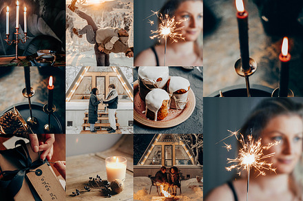 10 NOEL LIGHTROOM MOBILE PRESETS