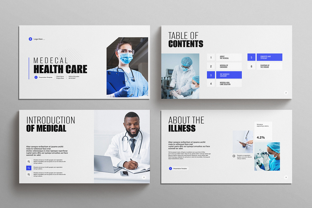Medical Heal Care Presentation, a Presentation Template by E-Type (Photo 2 of 5)