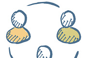 Business Peoples Hand Drawn, an Icon by Color Cubes (Thumbnail 4 of 5)
