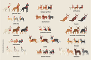 Christmas and New Year dogs clipart, an Illustration by Siriliadka Dreams (Thumbnail 6 of 8)