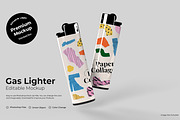 Modern gas lighter mockup, an Advertising Mockup by anamwp (Thumbnail 2 of 3)