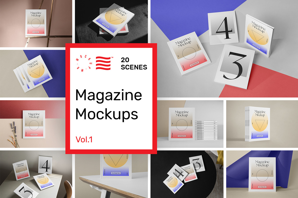 Mockup Bundle - All in One - 85% OFF, an Advertising Mockup by Mr.Mockup™ (Photo 48 of 67)