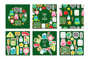 Cute Kawaii Back to School Bundle, an Education Illustration by C Design Studio (Thumbnail 7 of 19)
