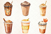 Autumn Coffee Cup Clipart, an Illustration by Rose Art (Thumbnail 3 of 4)
