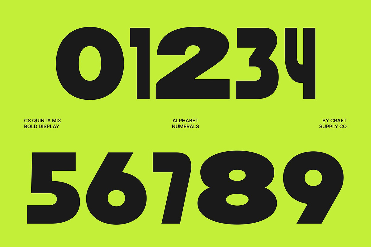 CS Quinta Mix, a Sans Serif Font by Craft Supply Co. (Photo 3 of 8)