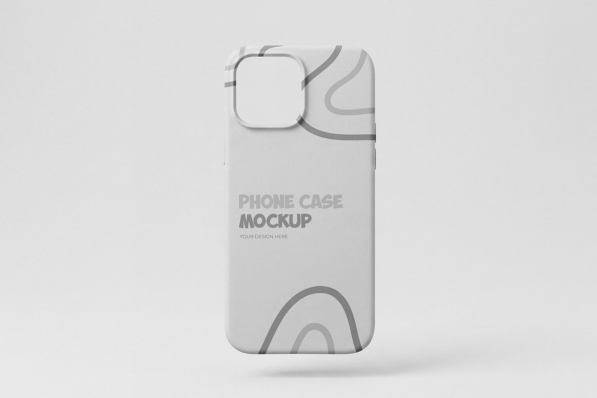 Phone Case Mockup Template, an iPhone Mockup by graphypix (Photo 3 of 4)