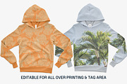 Bella Canvas Youth Pullover Mockups, a Shirt Mockup by GraphicHero (Thumbnail 8 of 9)