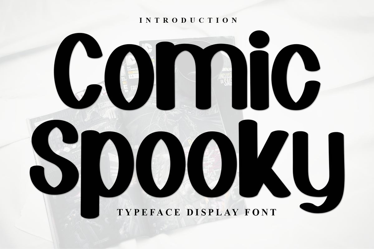 Comic Spooky, a Handwritten Font by InermediaSTUDIO (Photo 1 of 8)