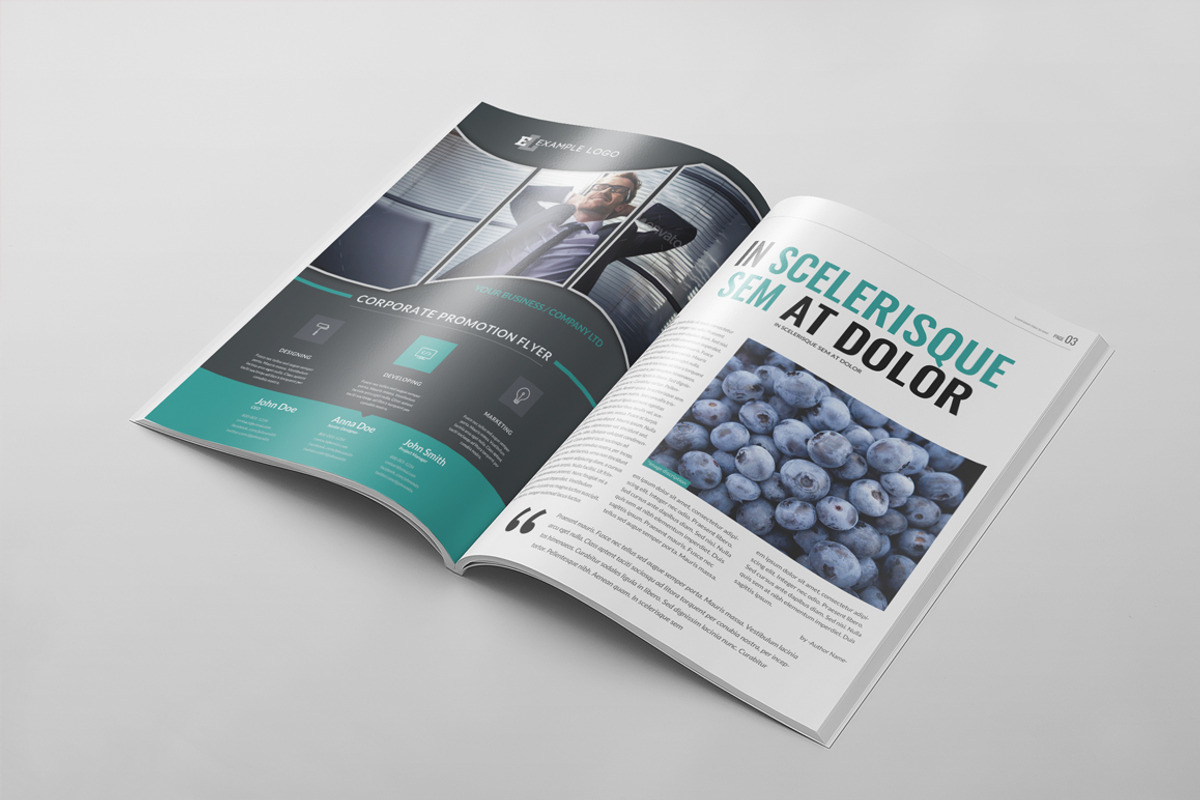 Magazine Template 54, a Magazine Template by pmvch (Photo 18 of 18)