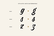 Kaleidos, a Script Font by Mika Melvas (Thumbnail 7 of 7)