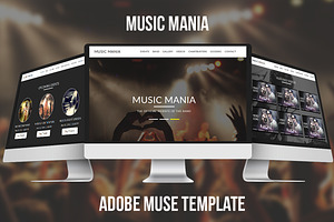 Music Mania Muse Template