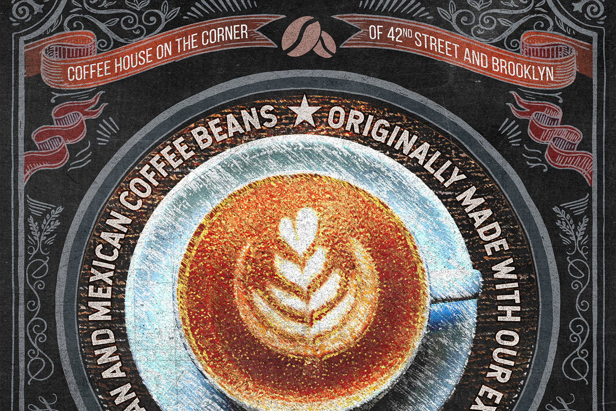 Coffee House ChalkBoard w/8 Graphics, a Household Mockup by the little wonder shop (Photo 12 of 14)