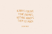 Golden Clouds Font Duo & Doodles, a Script Font by Anastasia Cuza (Thumbnail 8 of 12)