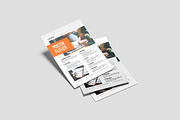 Flyer Mockup, a Books & Magazine Mockup by Pikachudesign (Thumbnail 2 of 5)