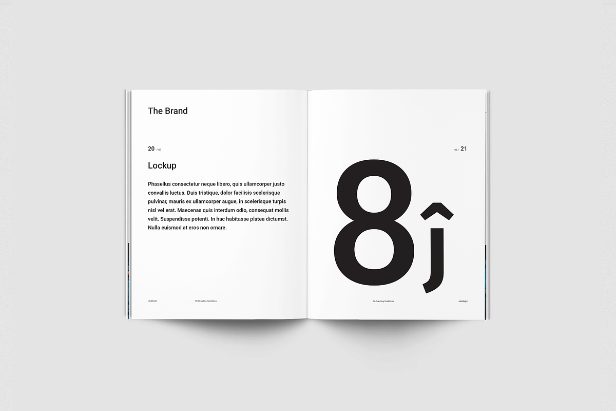 Re-Branding Guidelines, a Brochure Template by silukEight (Photo 9 of 20)