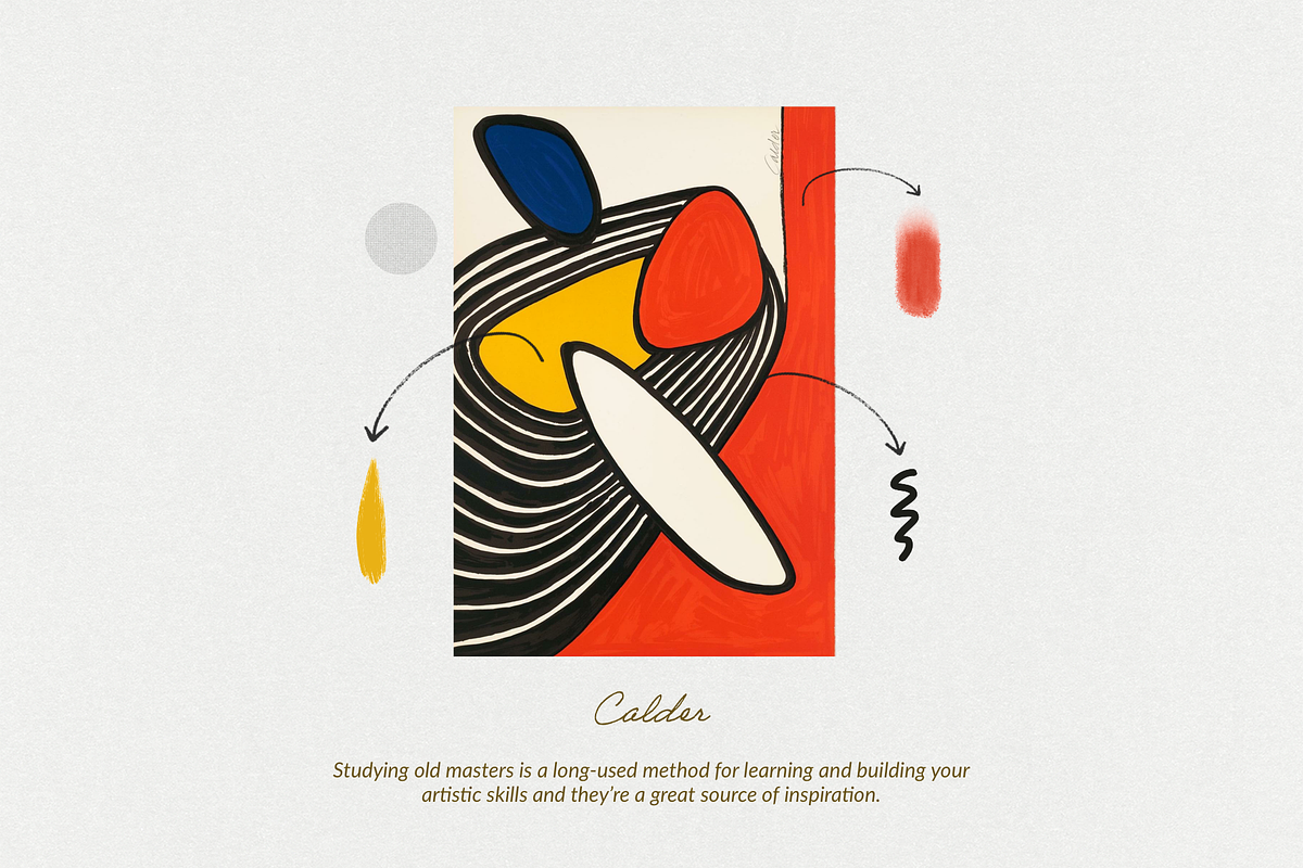 Calder's Procreate Brushes, a Brush Add-On by Digi Life (Photo 4 of 15)