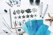 Ocean is calling: nautical clipart, an Animal Illustration by harmonia_green_art (Thumbnail 5 of 9)