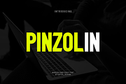 Pinzolin Font, a Sans Serif Font by albert_kalingga (Thumbnail 1 of 6)