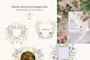 Garden Morning Cottage Core set, a Decorative Illustration by Yuliia Lashevska (Thumbnail 3 of 17)