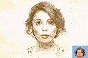 Vintage Cross Hatch Etching, an Action Add-On by Studio Retouch (Thumbnail 6 of 11)