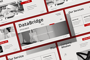 Databridge Pitch Deck - Powerpoint, a Presentation Template by Surotype (Thumbnail 1 of 10)
