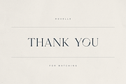 Rovelle — An Elegant Serif Font, a Serif Font by Only Fonts (Thumbnail 11 of 11)