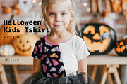 Halloween Kids Tshirt Mockup, a Shirt Mockup by LinnestCreative (Thumbnail 1 of 5)