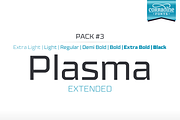 Plasma - EXTENDED, a Sans Serif Font by Corradine Fonts (Thumbnail 1 of 6)