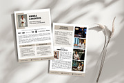 Editable Speaker Sheet Template, a Brochure Template by Business Chic (Thumbnail 4 of 4)
