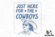 Vintage Western CowGirl SVG Bundle, an Object Illustration by Ya_ Design Store (Thumbnail 11 of 11)