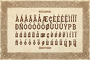 North Eternal | Runic Display Font, a Blackletter Font by Denustudios (Thumbnail 10 of 11)