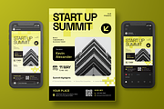 Startup Summit Flyer Set, a Flyer Template by Annora Studio (Thumbnail 3 of 6)